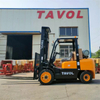 Carrello elevatore GPL per carichi pesanti da 3 tonnellate con pinza per balle