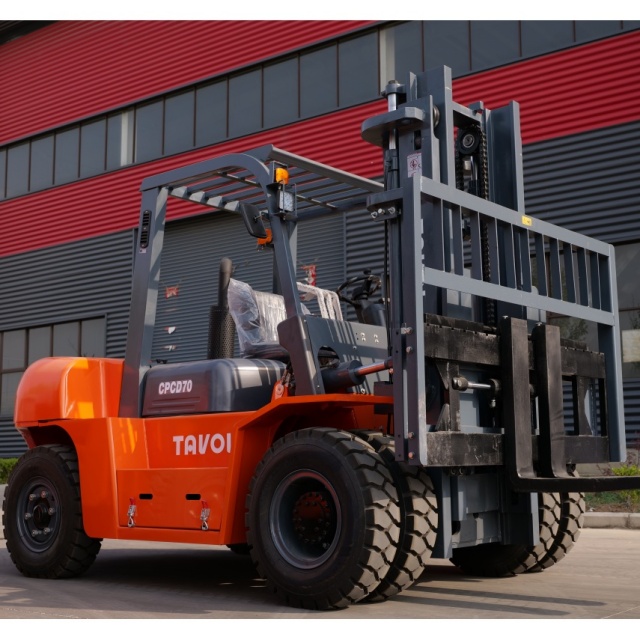 Tavol Heavy Duty Warehouse Viljuškar Cijena 7T Diesel viličar