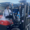 Chariot &eacute;l&eacute;vateur diesel de levage Tacol 3T 3.5T 3m/4.5m avec moteur Euro V 