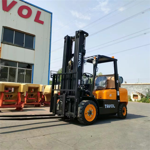 Forklift Petrol Dikuasakan Bahan Api LPG 3.5ton LPG yang diimport