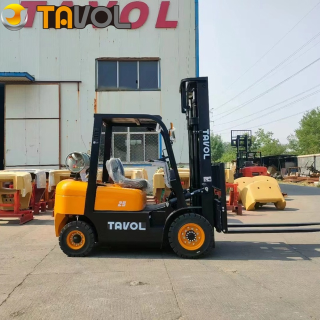 Tavol Warehouse Forklift ລາຄາ 2.5T LPG Forklift