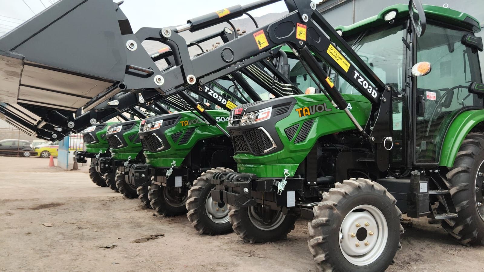 Le tracteur TAVOL re&ccedil;oit les &eacute;loges d'un client chilien, stimulant la productivit&eacute; agricole