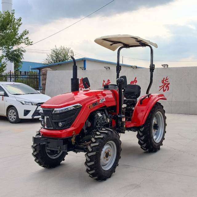 சன்ஷேடுடன் கூடிய விவசாய சக்கரம் 4wd 45hp டிராக்டர்