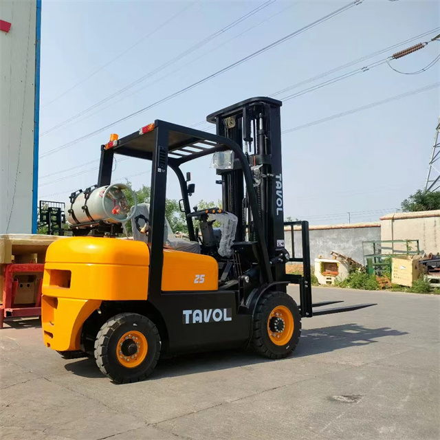  Tavol Lithium 2Ton 3Ton LPG Forklift Truck na may Side Shift