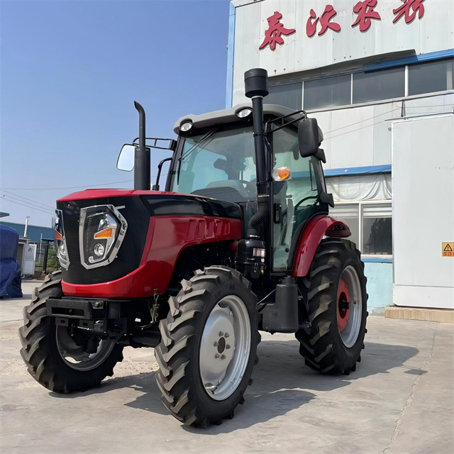 Traktor 90HP Dipadankan Traktor Ladang Pertanian dengan Kabin untuk Dijual