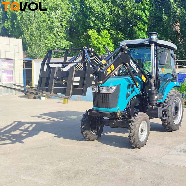 4WD 8+8 50HP 55HP 60HP Селскостопански трактор за ферма