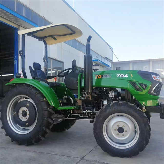केबिन या कैनोपी के साथ टैवोल 4wd 70hp कृषि ट्रैक्टर